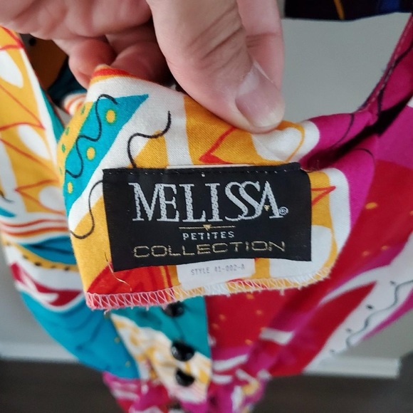 Vintage 80's/90's women's Melissa Petite Collection Dress, Size: 6 - Picture 3 of 4